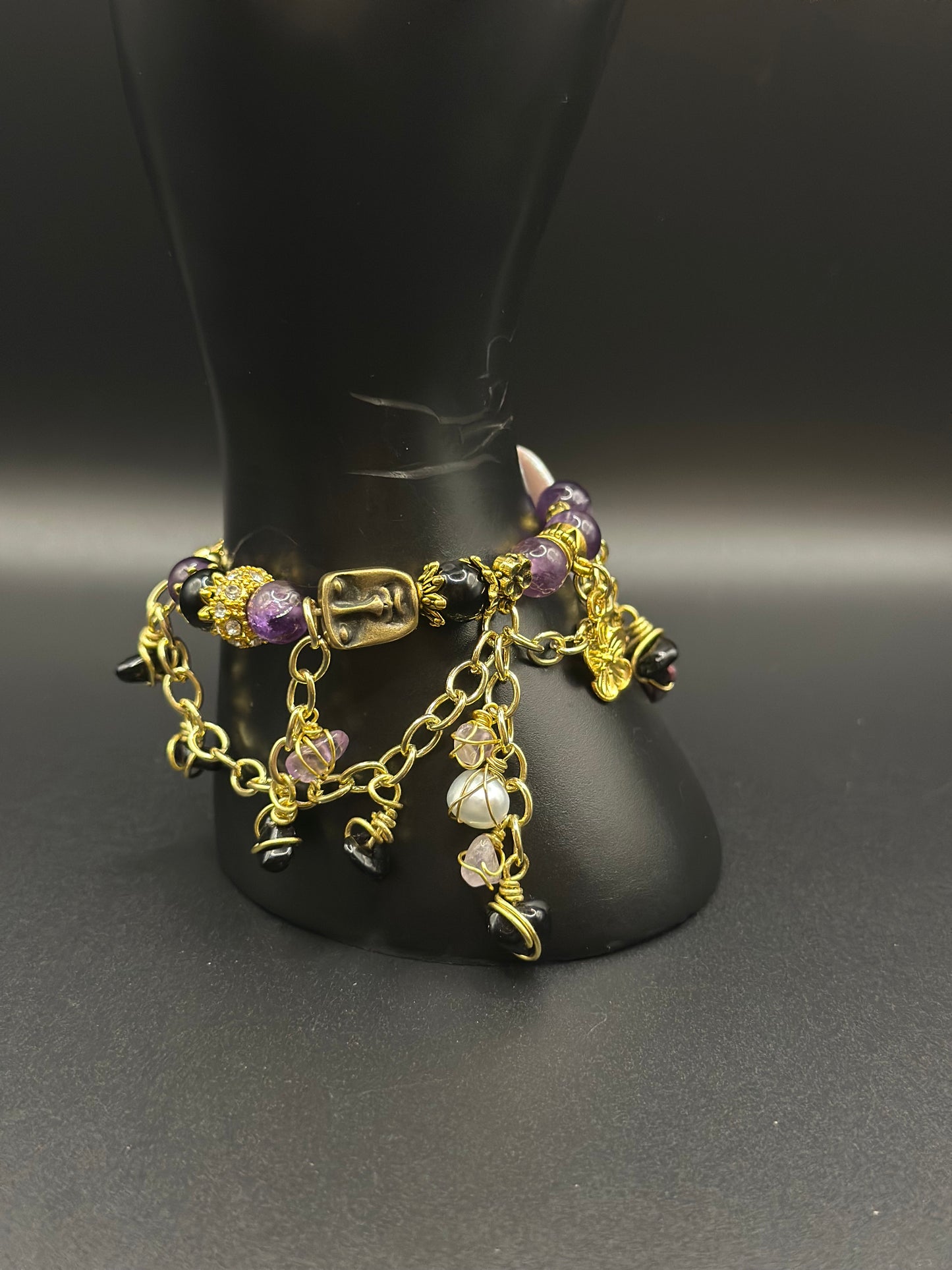 Purple & Black Pearl