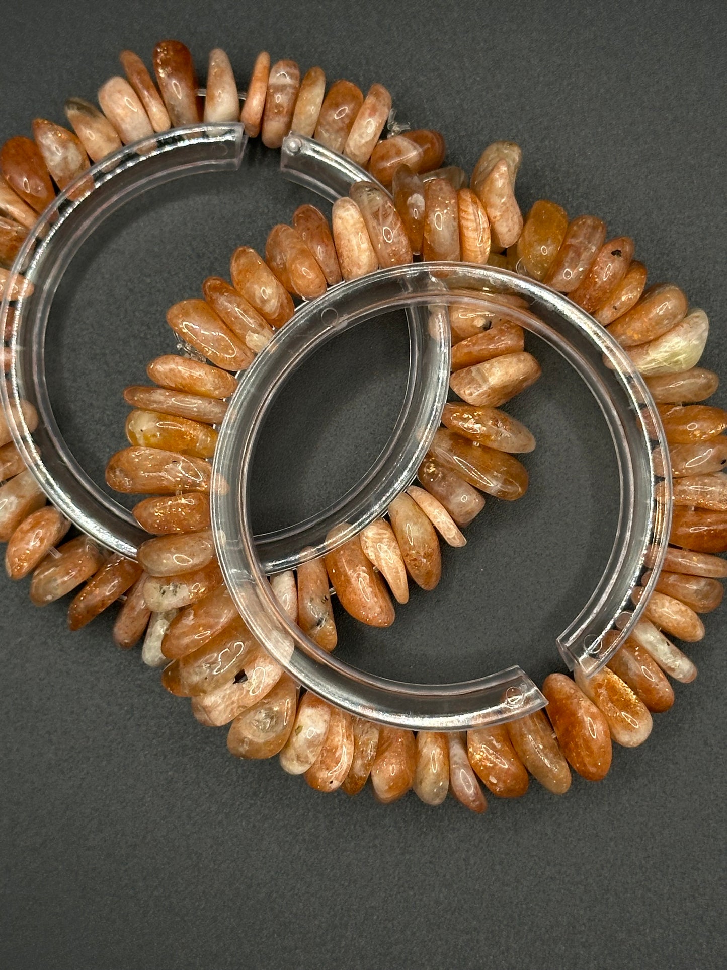 Chunky Sunstone (Pair)