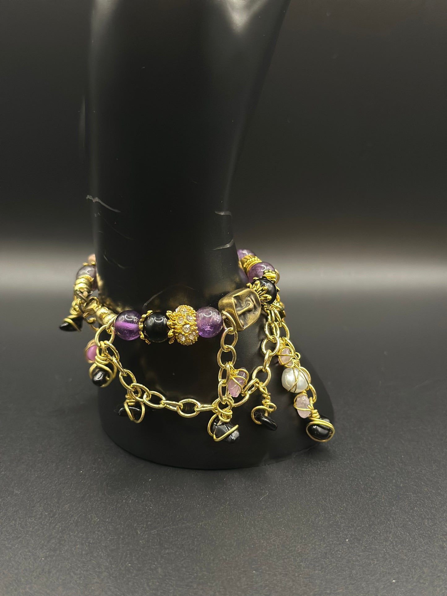 Purple & Black Pearl