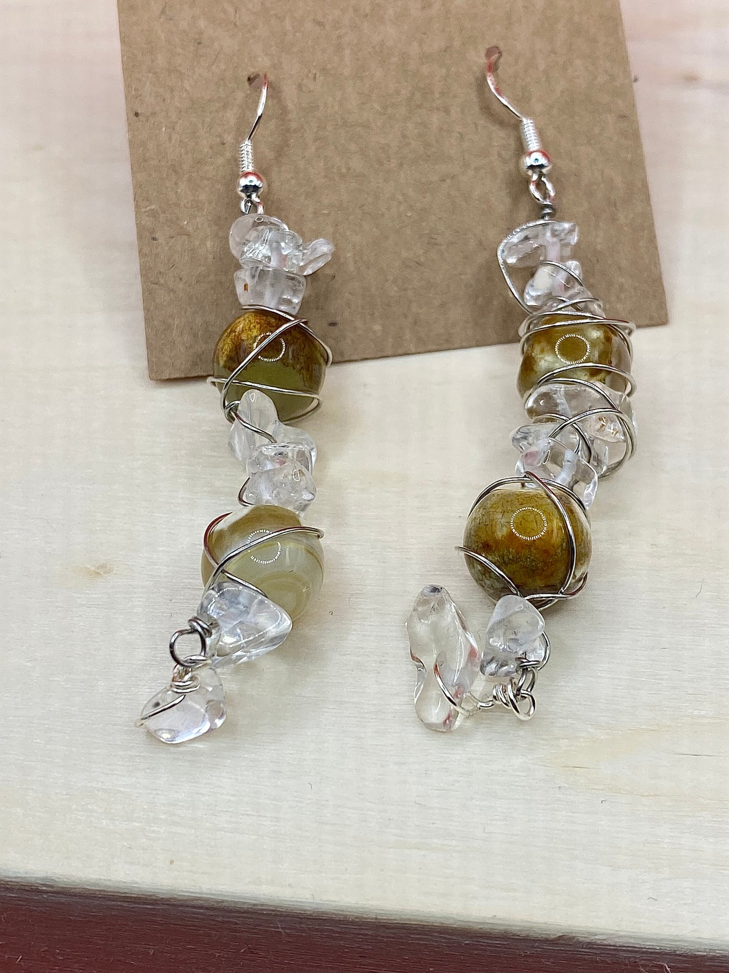 Wire Wrapped Earrings