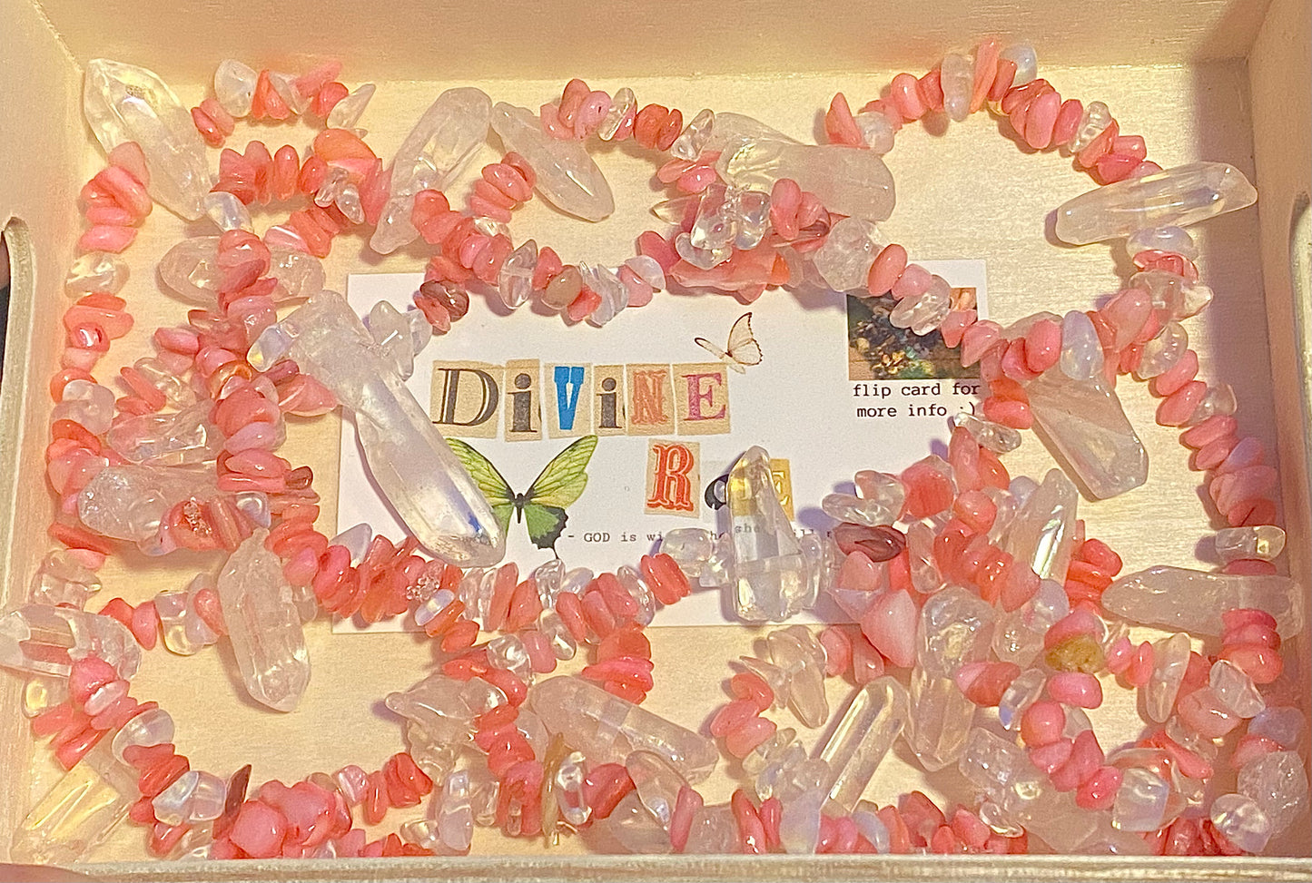 Pink&Opal w/ Crystals