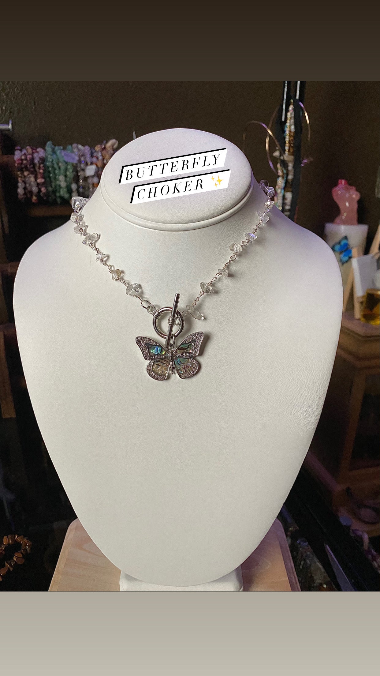 Butterfly Choker