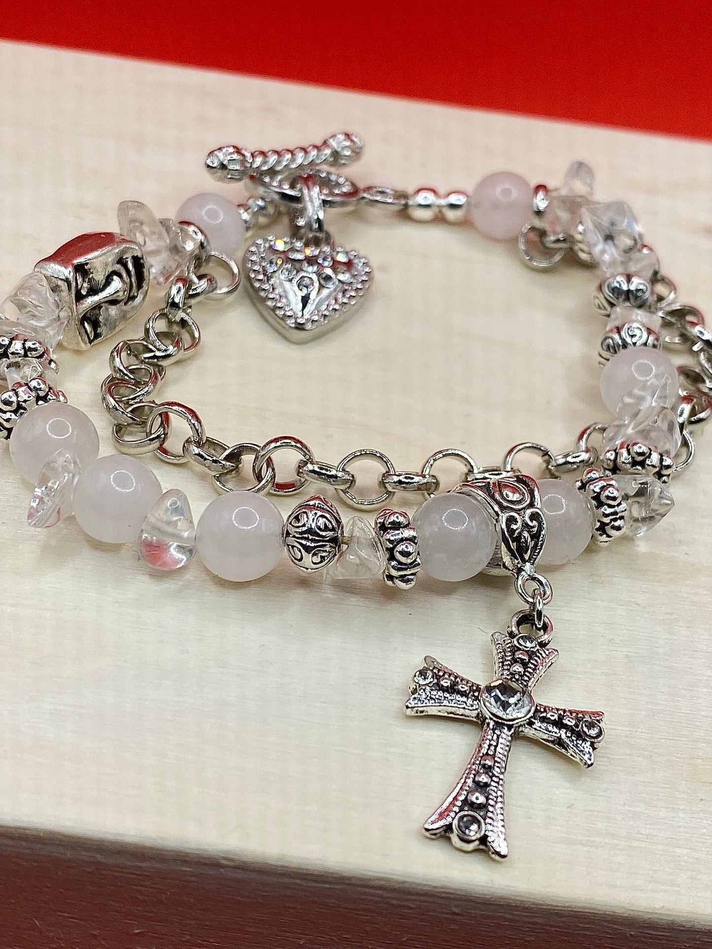 White Heart Cross