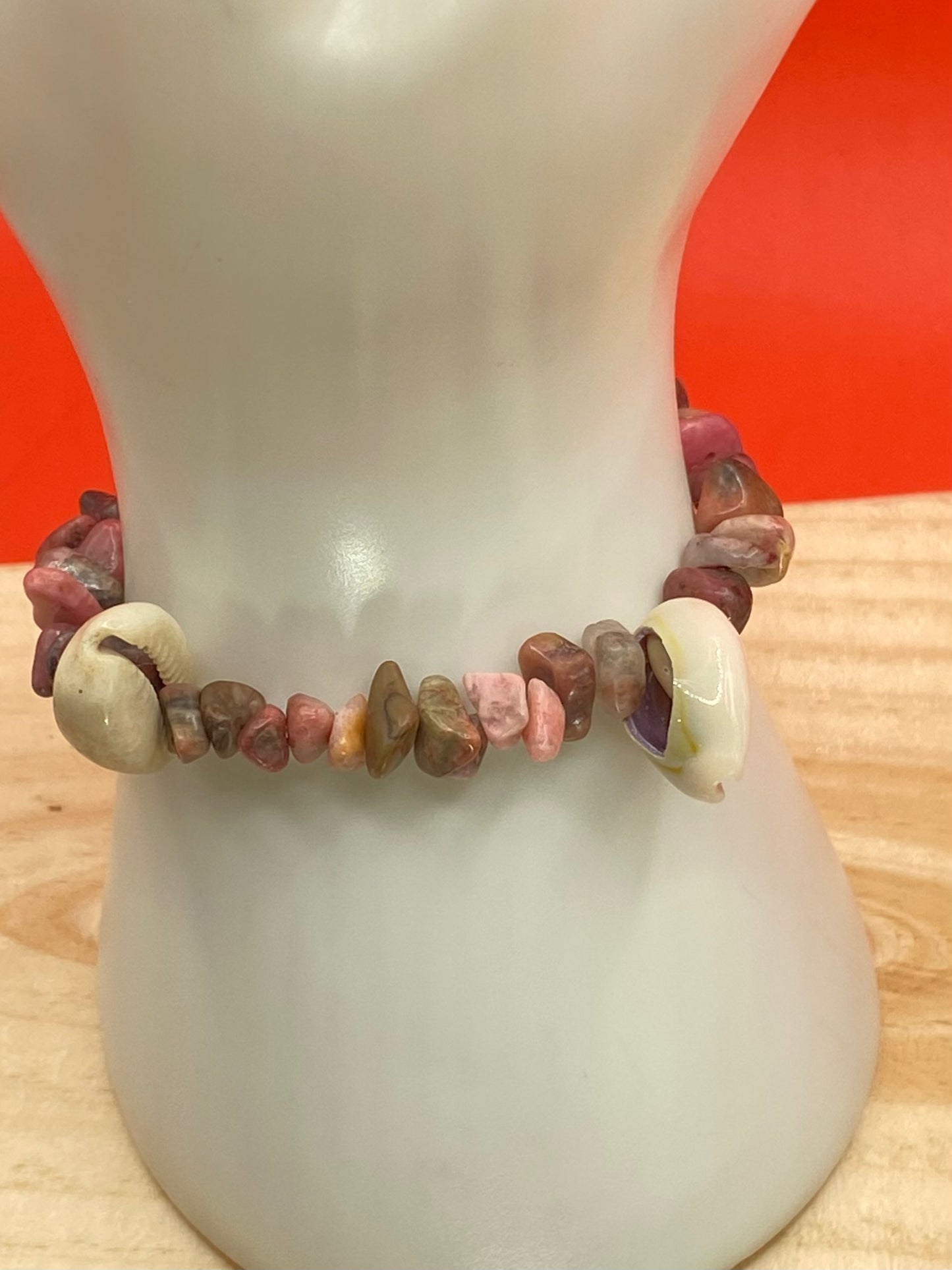 Rhodonite (W/seashells)