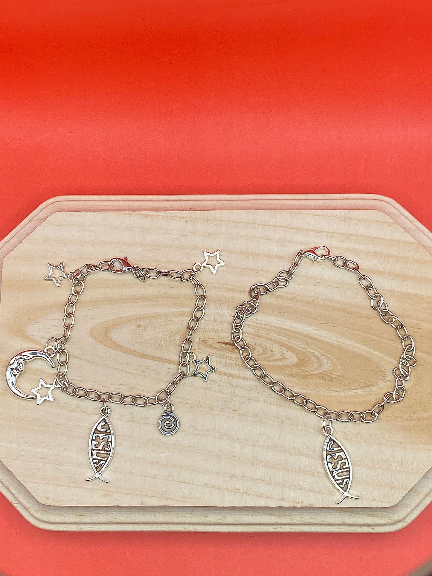 Jesus Charm bracelet & anklet