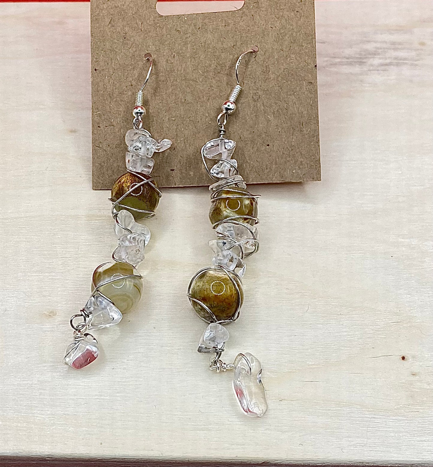 Wire Wrapped Earrings