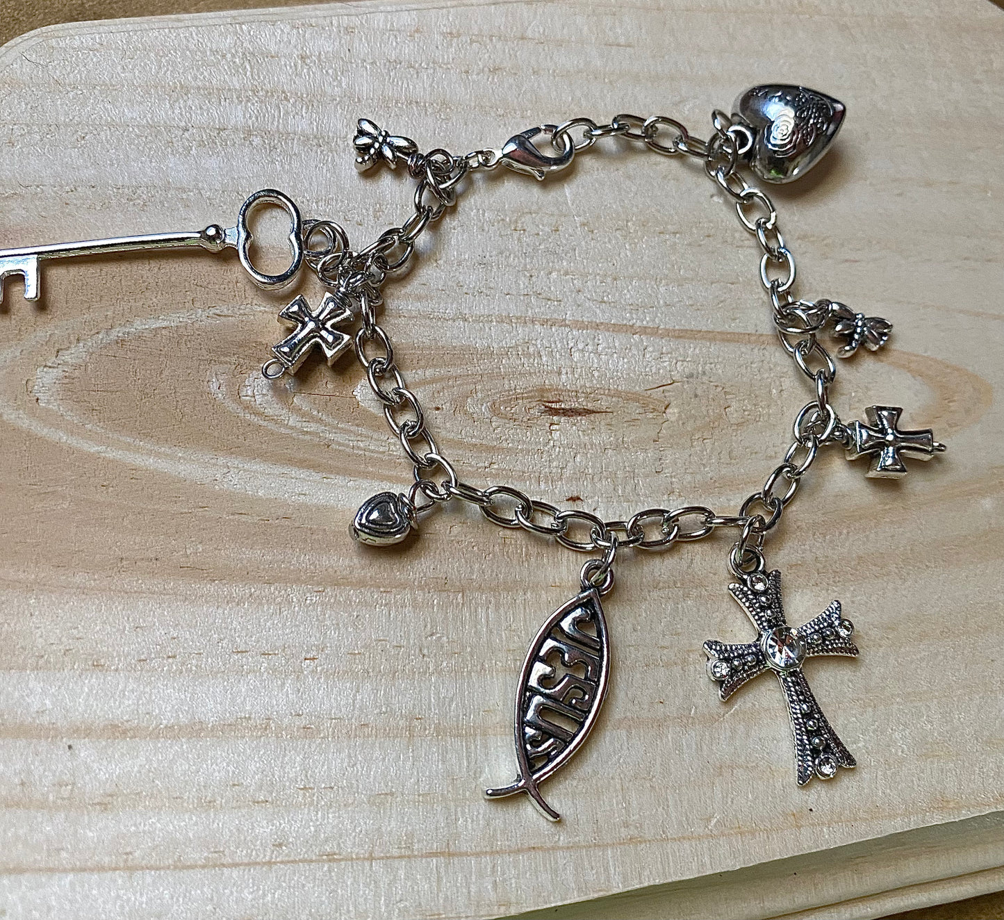 Jesus Charm Bracelet