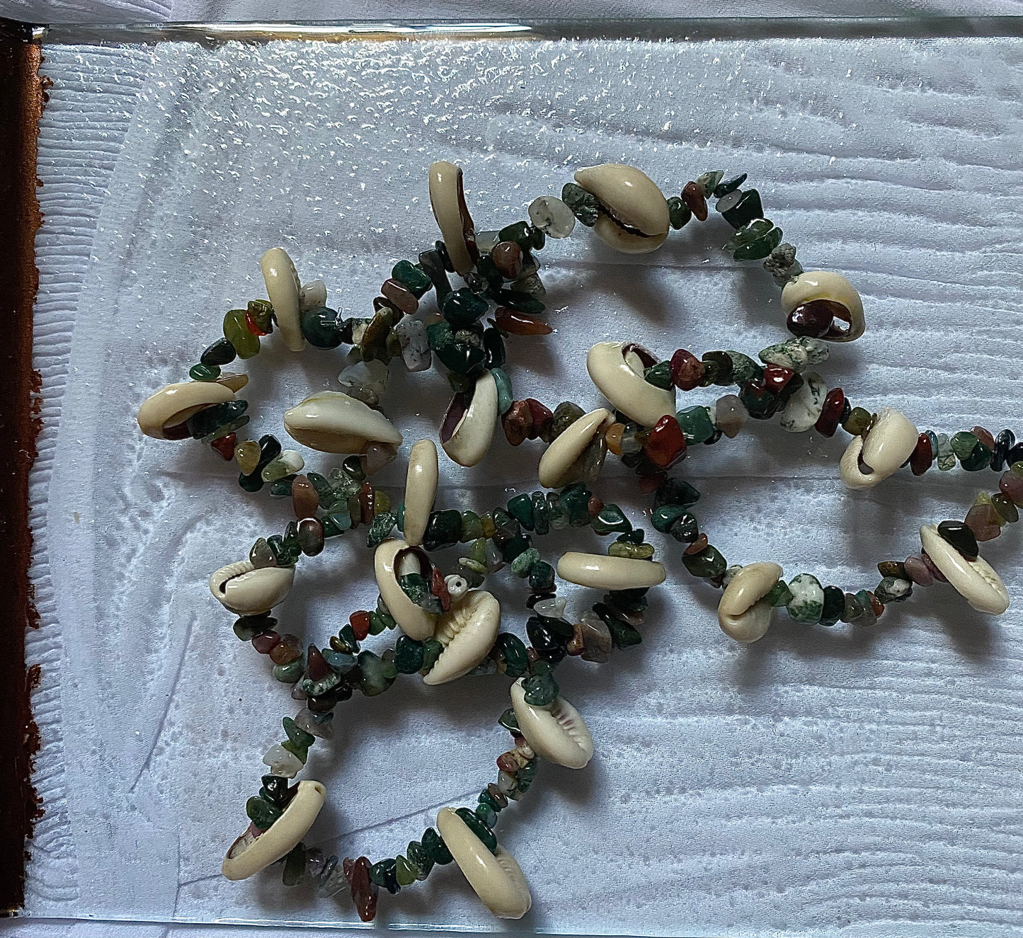 Indian Agate w/ Seashells