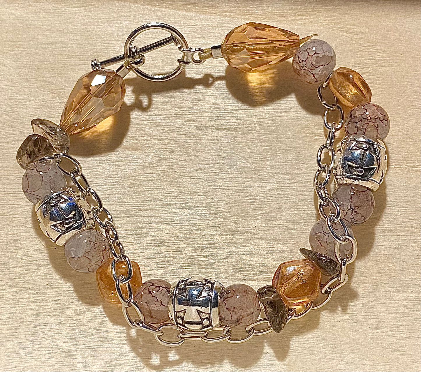 Cross Moon Fairy Bracelet