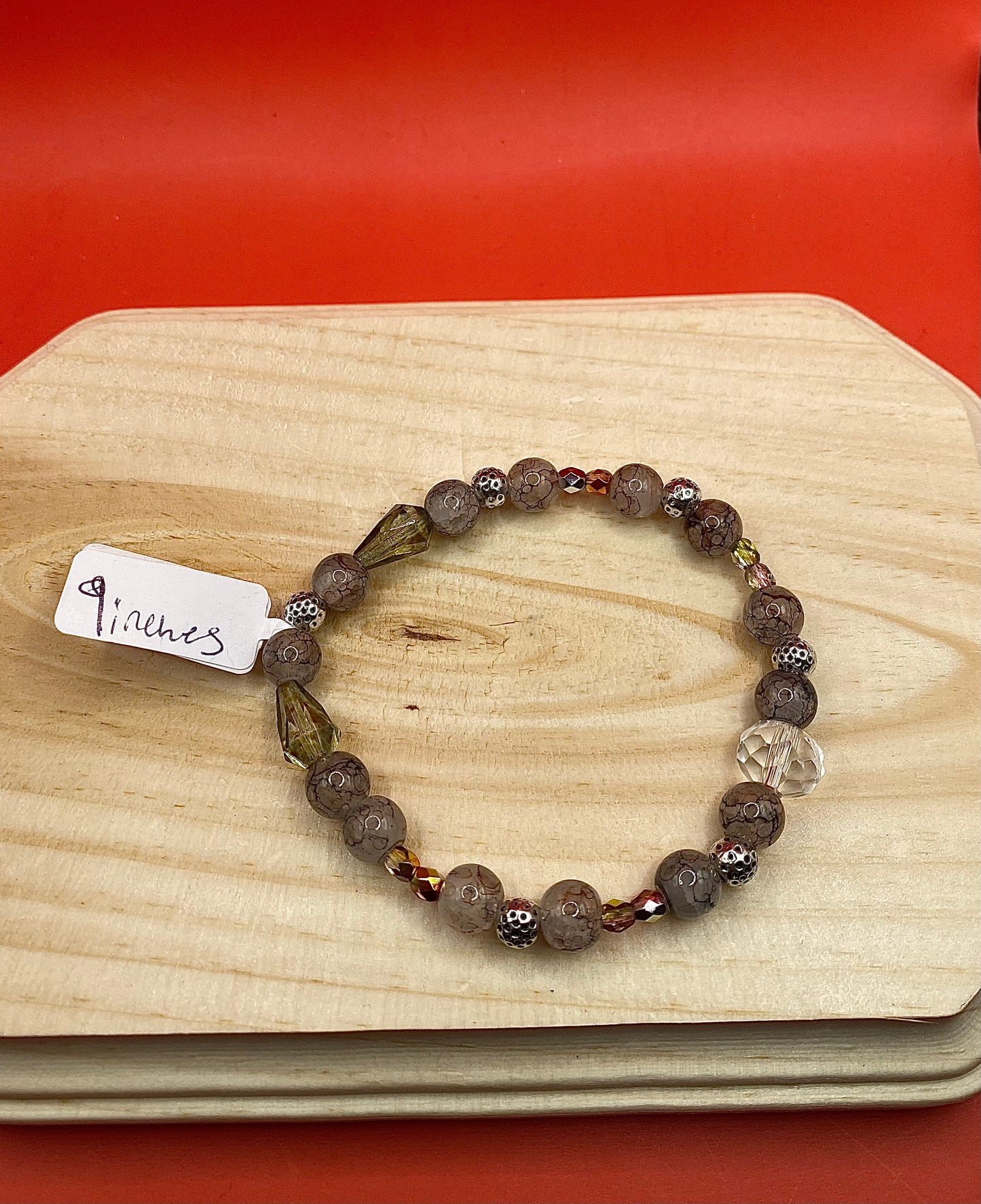 Green X Grey Crackle