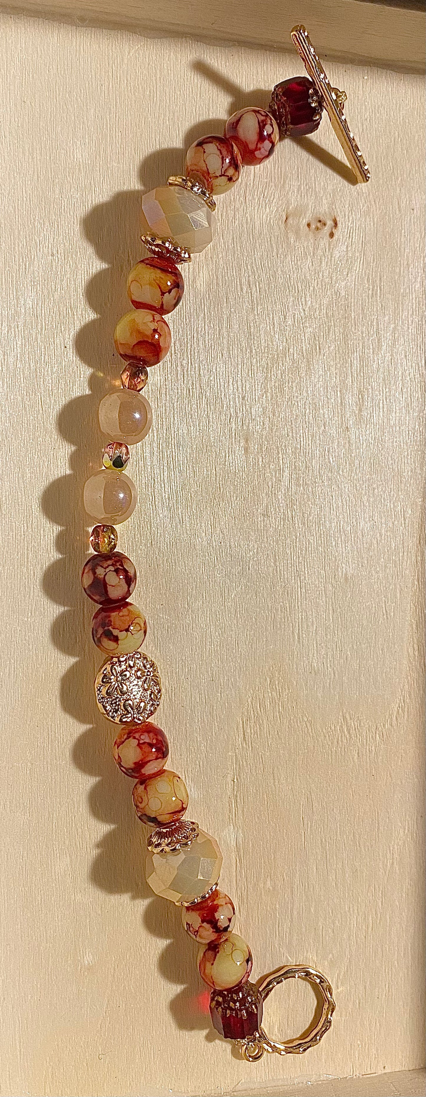 Golden Red Bracelet