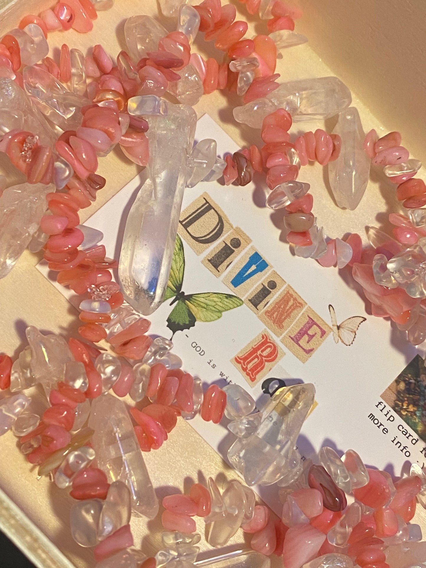 Pink&Opal w/ Crystals