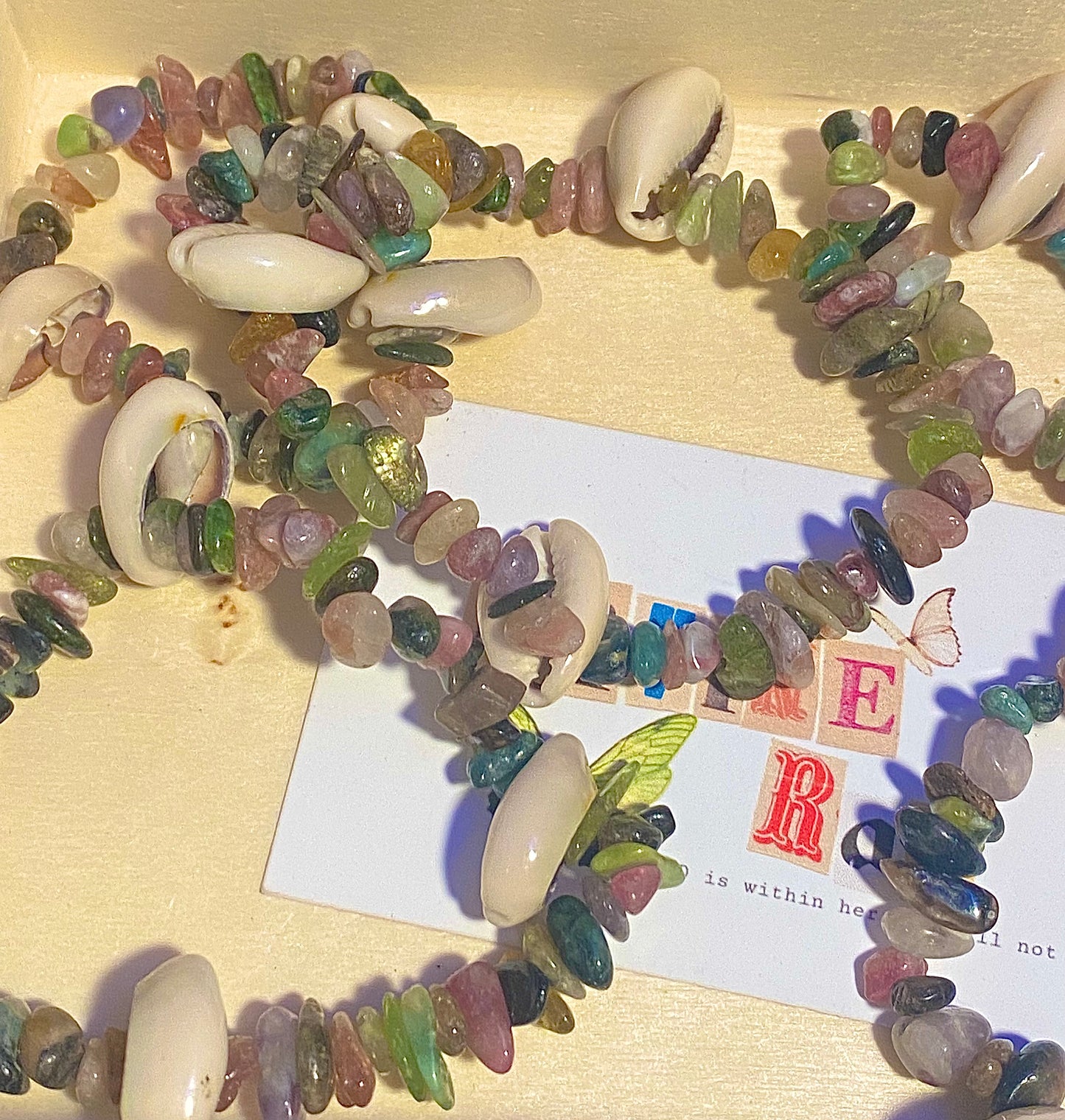 Water Lily w/ Seashells