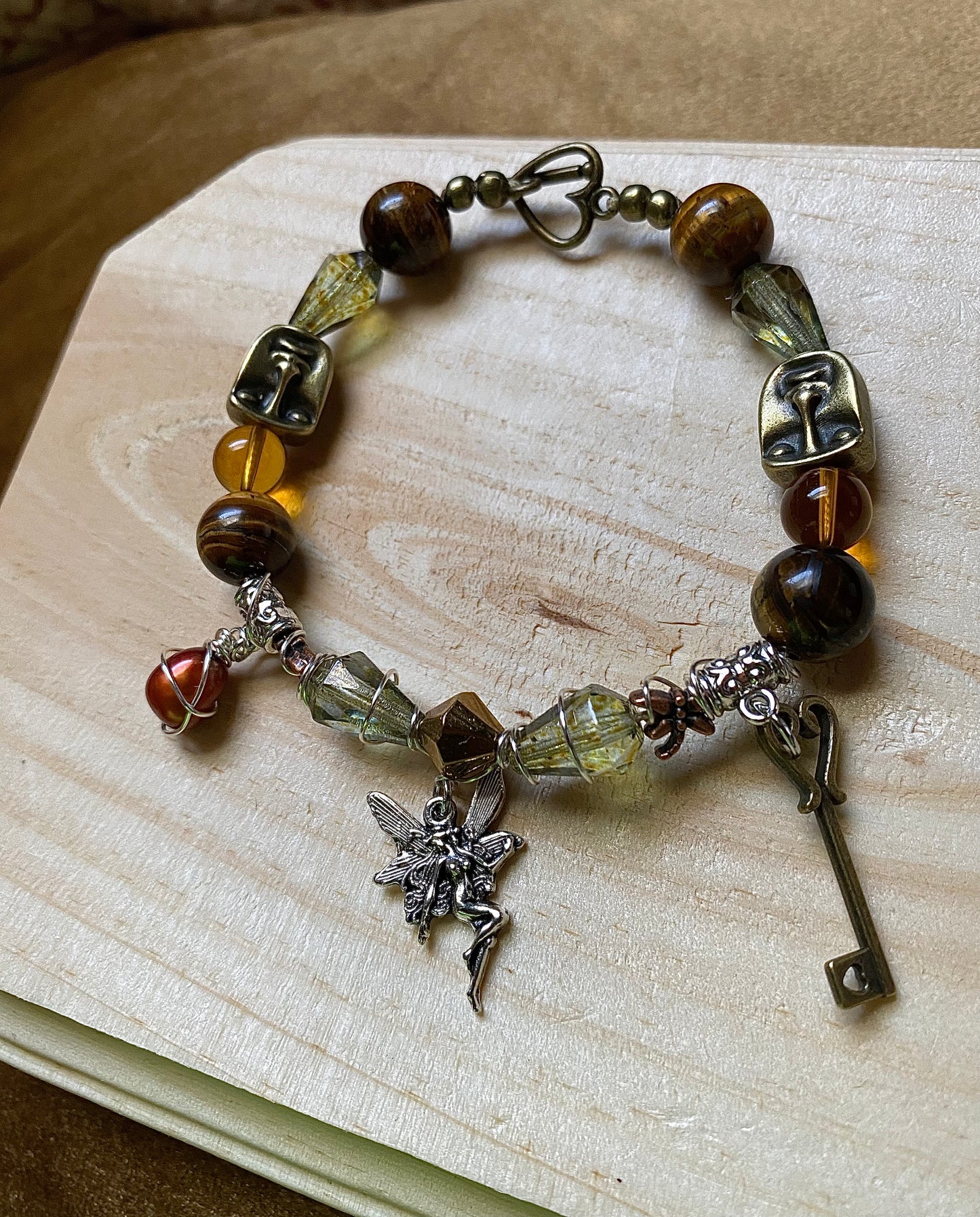 Vintage Fairy W/ Freshwater Pearl