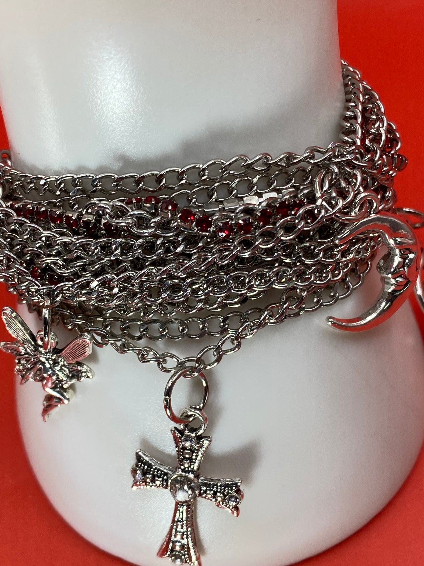 Silver Chain Charm