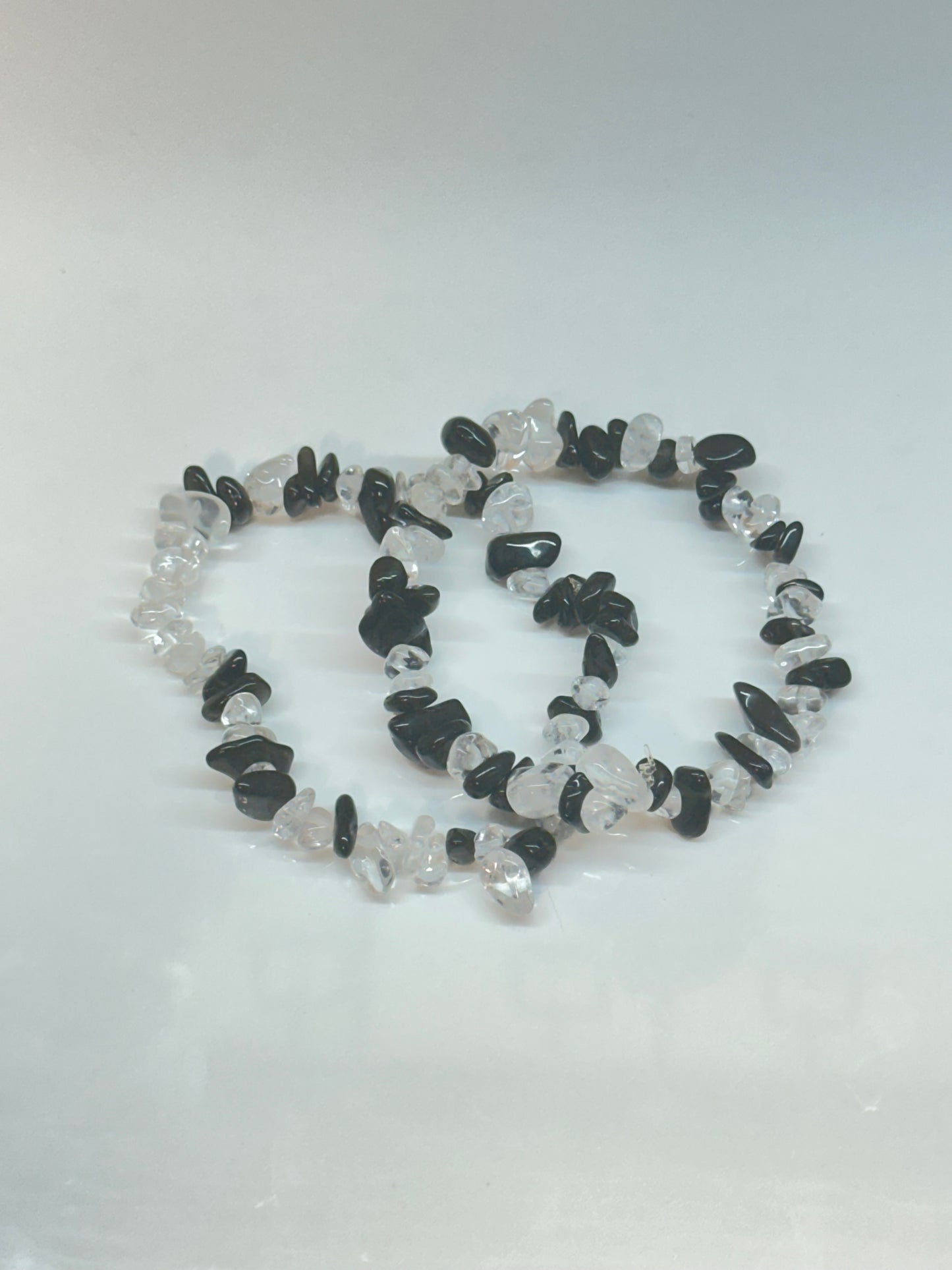 Onyx & Clear Quartz