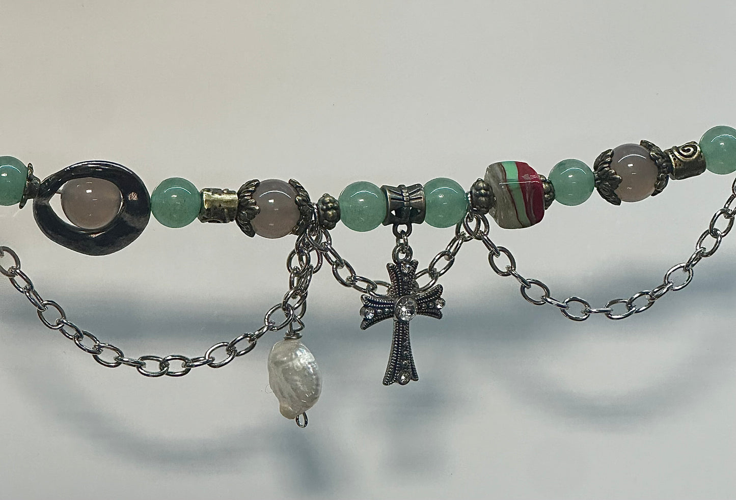 Aventurine w/ Cross