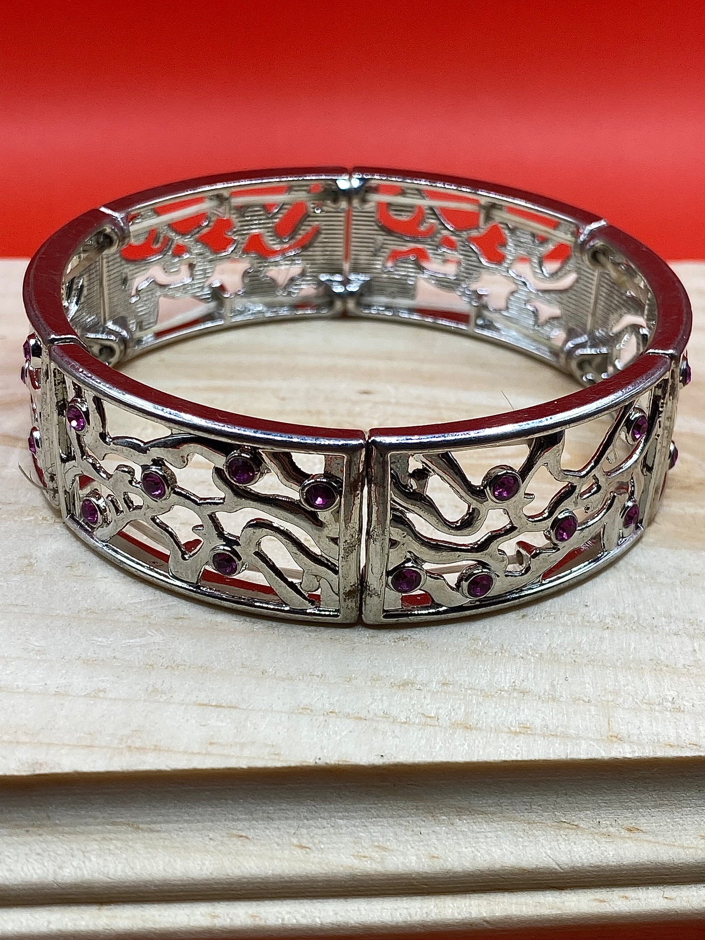 Pinkish Purple Stretch Band