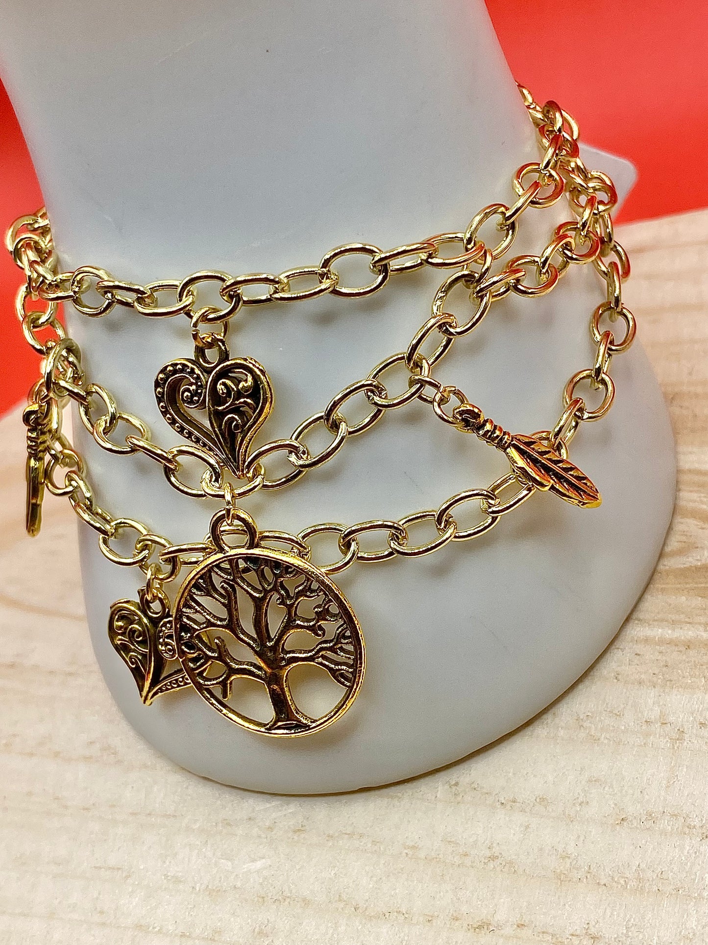 Golden charm Bracelet