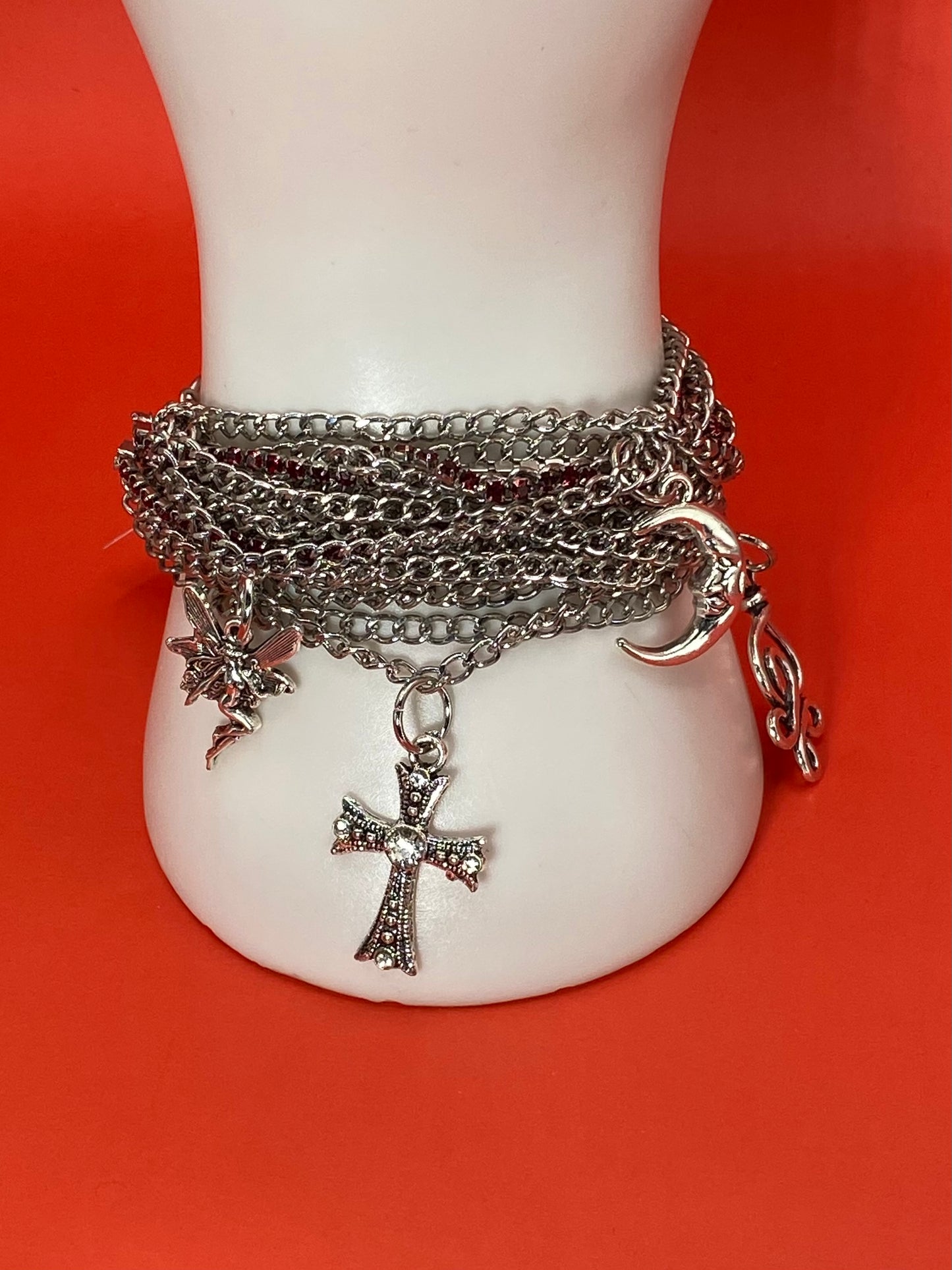 Silver Chain Charm