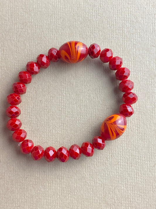 Red Swirl 7inches