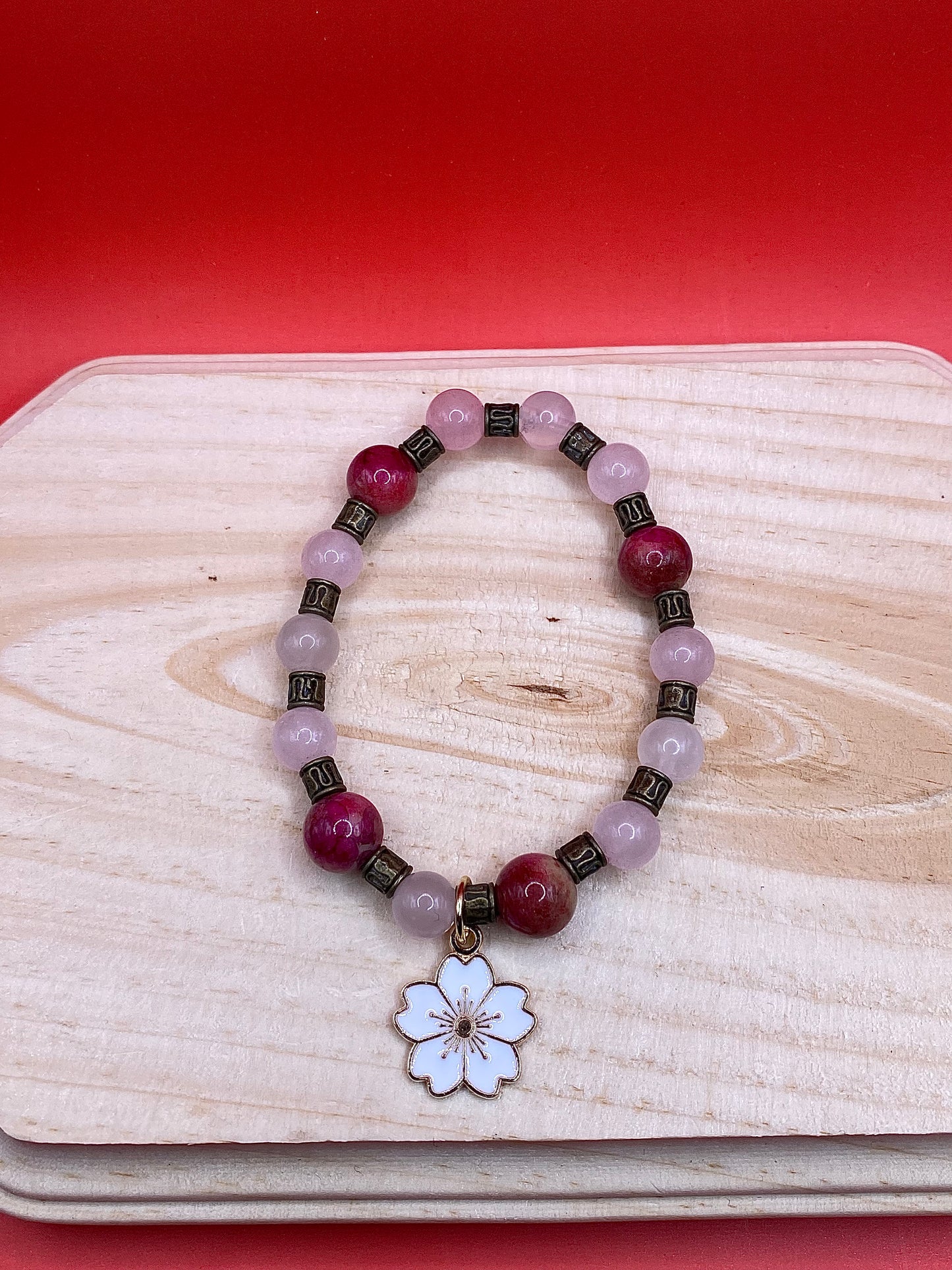 Rustic Pink Flower (#2)