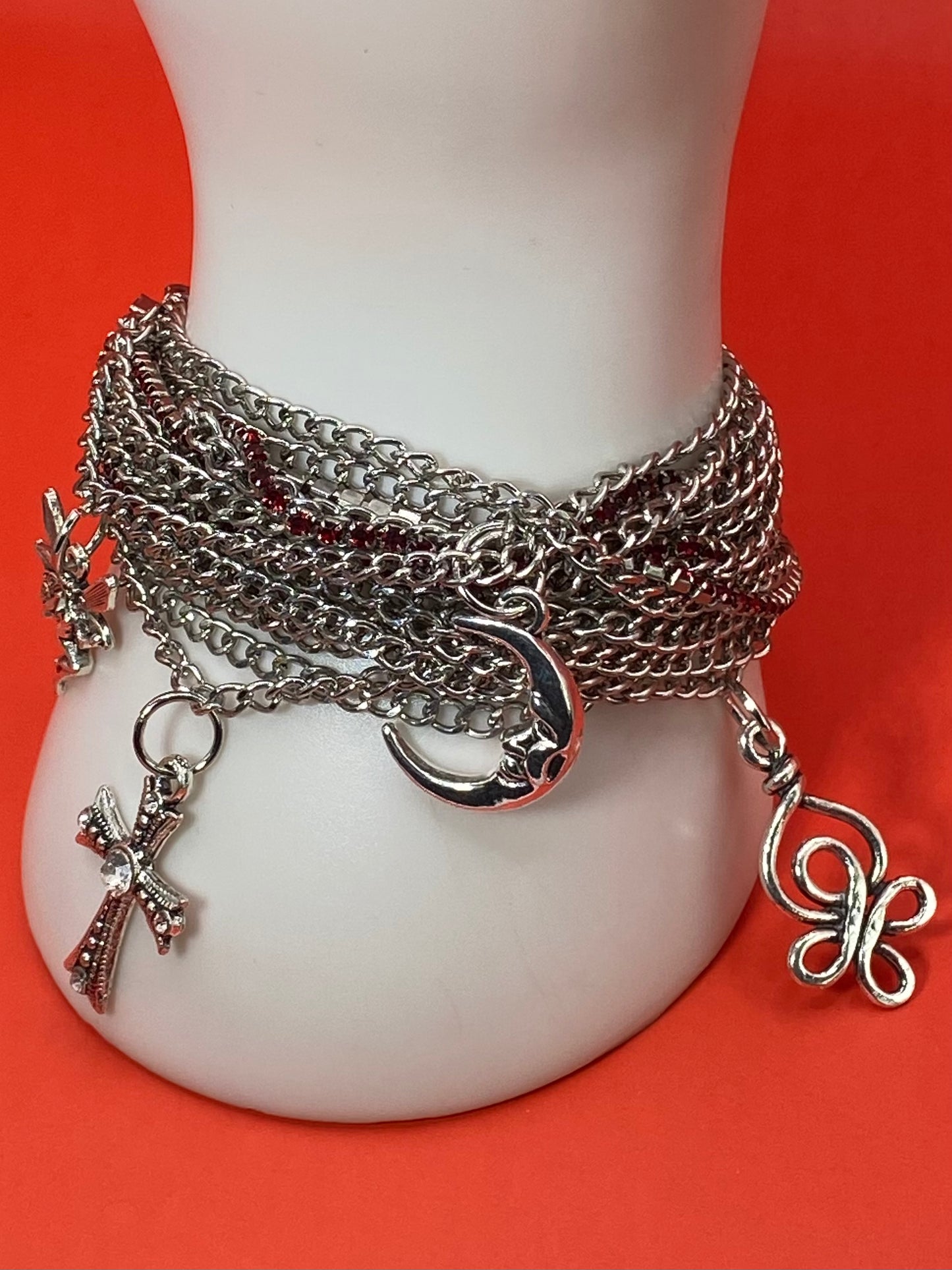 Silver Chain Charm