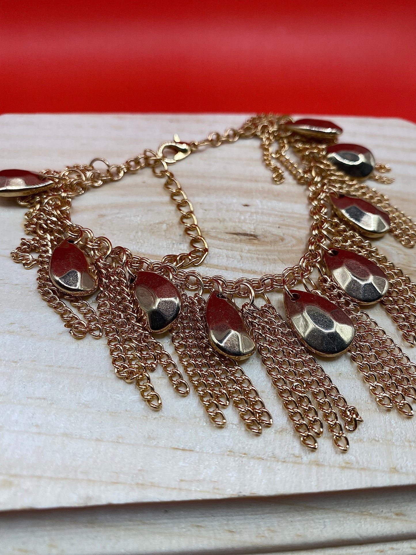 Gold Dangle Bracelet