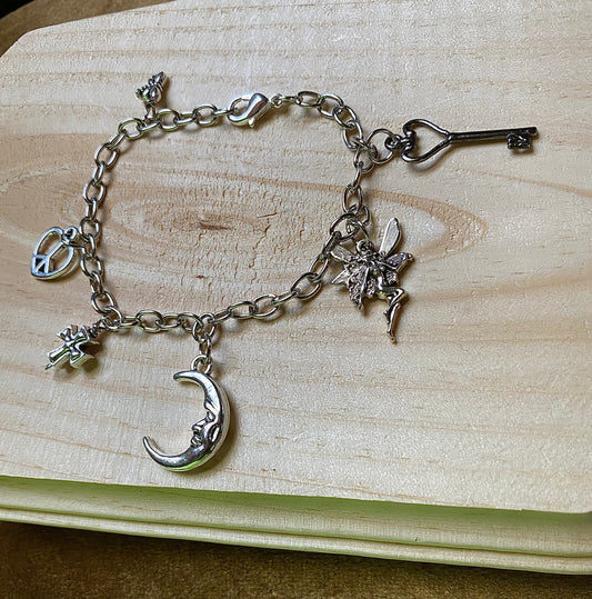 Moon Charm Bracelet