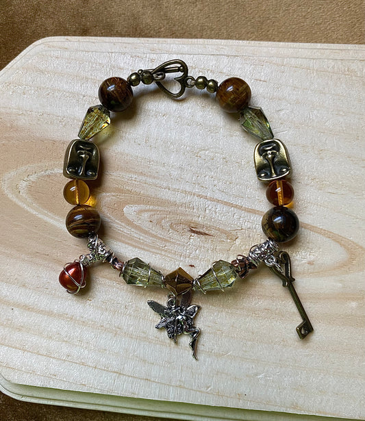 Vintage Fairy W/ Freshwater Pearl