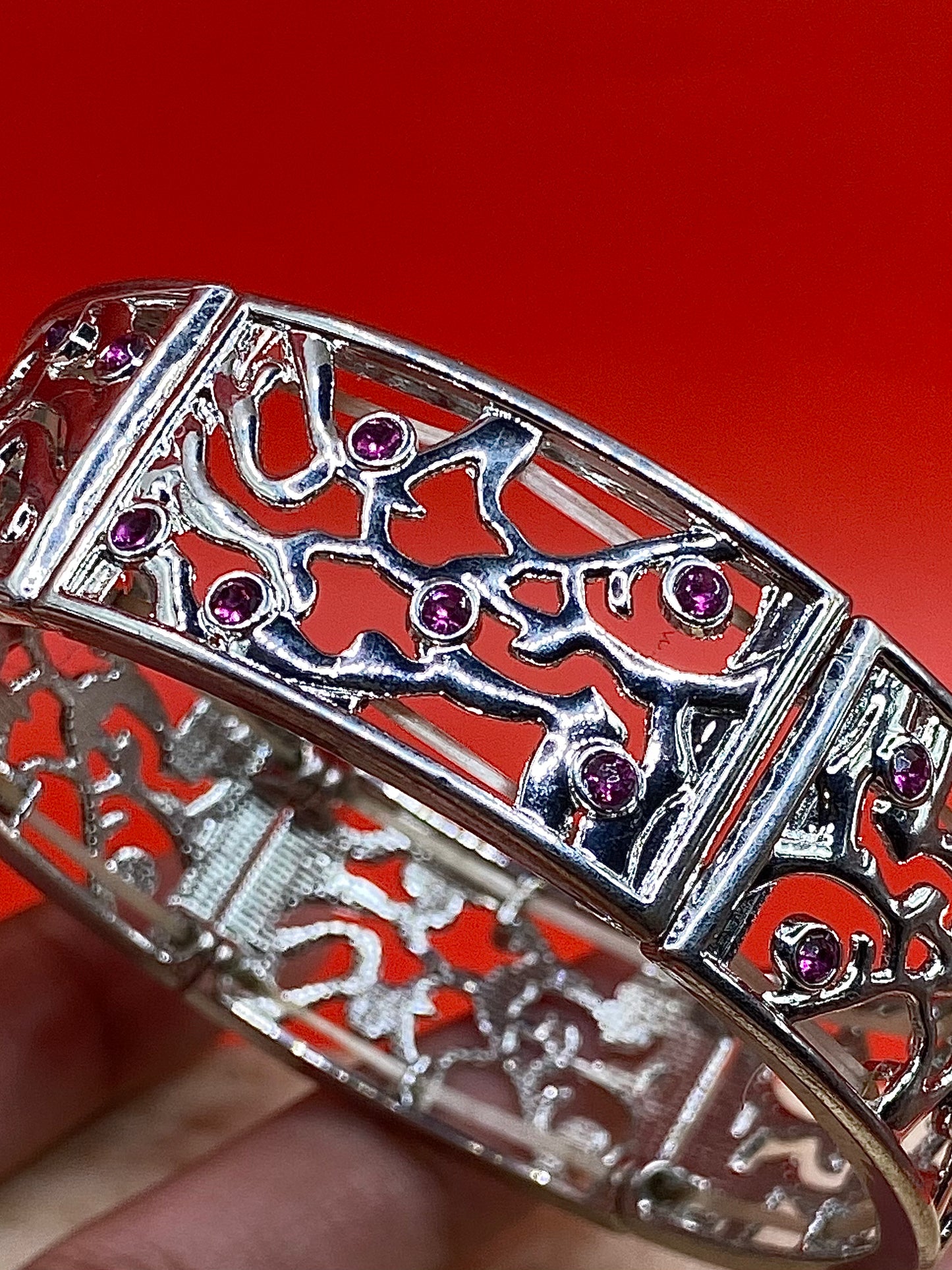 Pinkish Purple Stretch Band