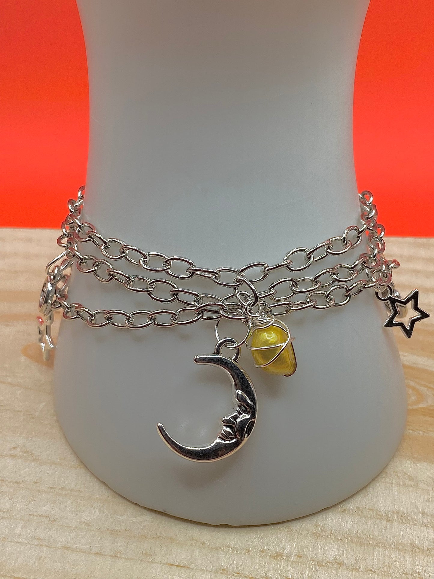 Moon Freshwater Pearls Bracelet