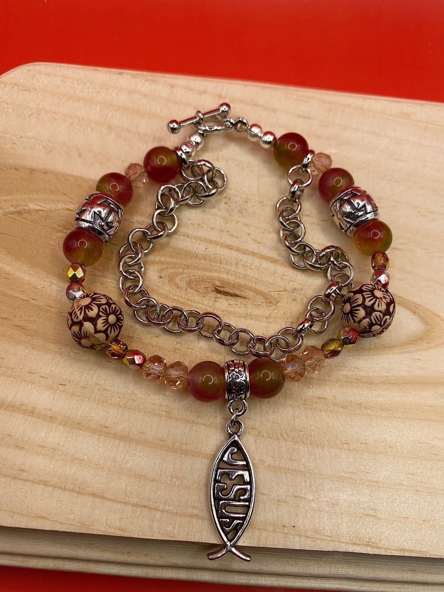 Jesus Charm Bracelet