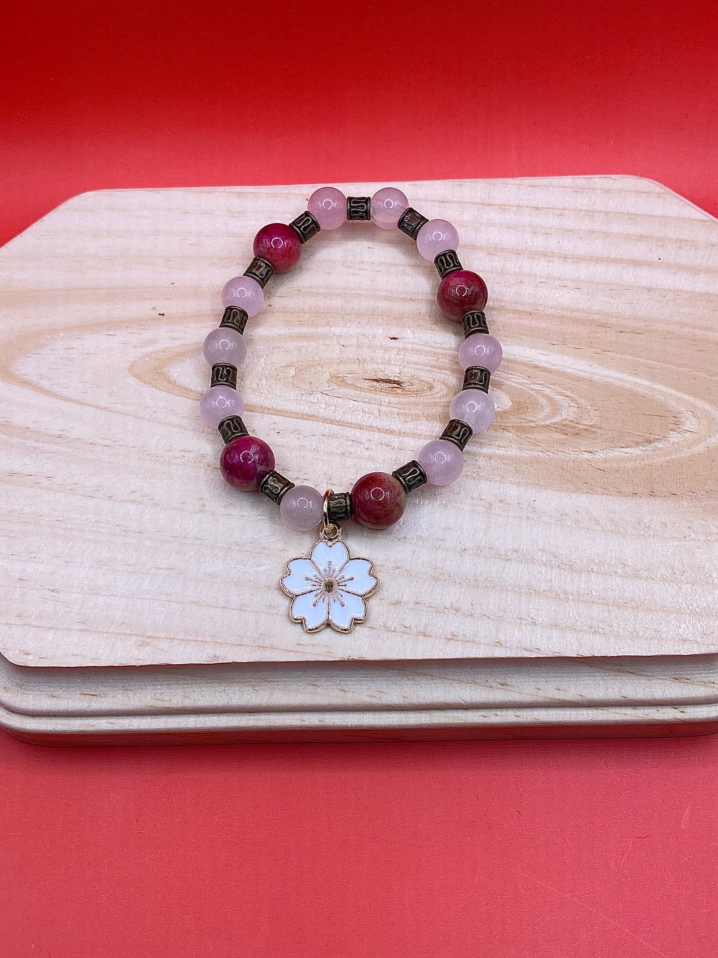 Rustic Pink Flower (#2)