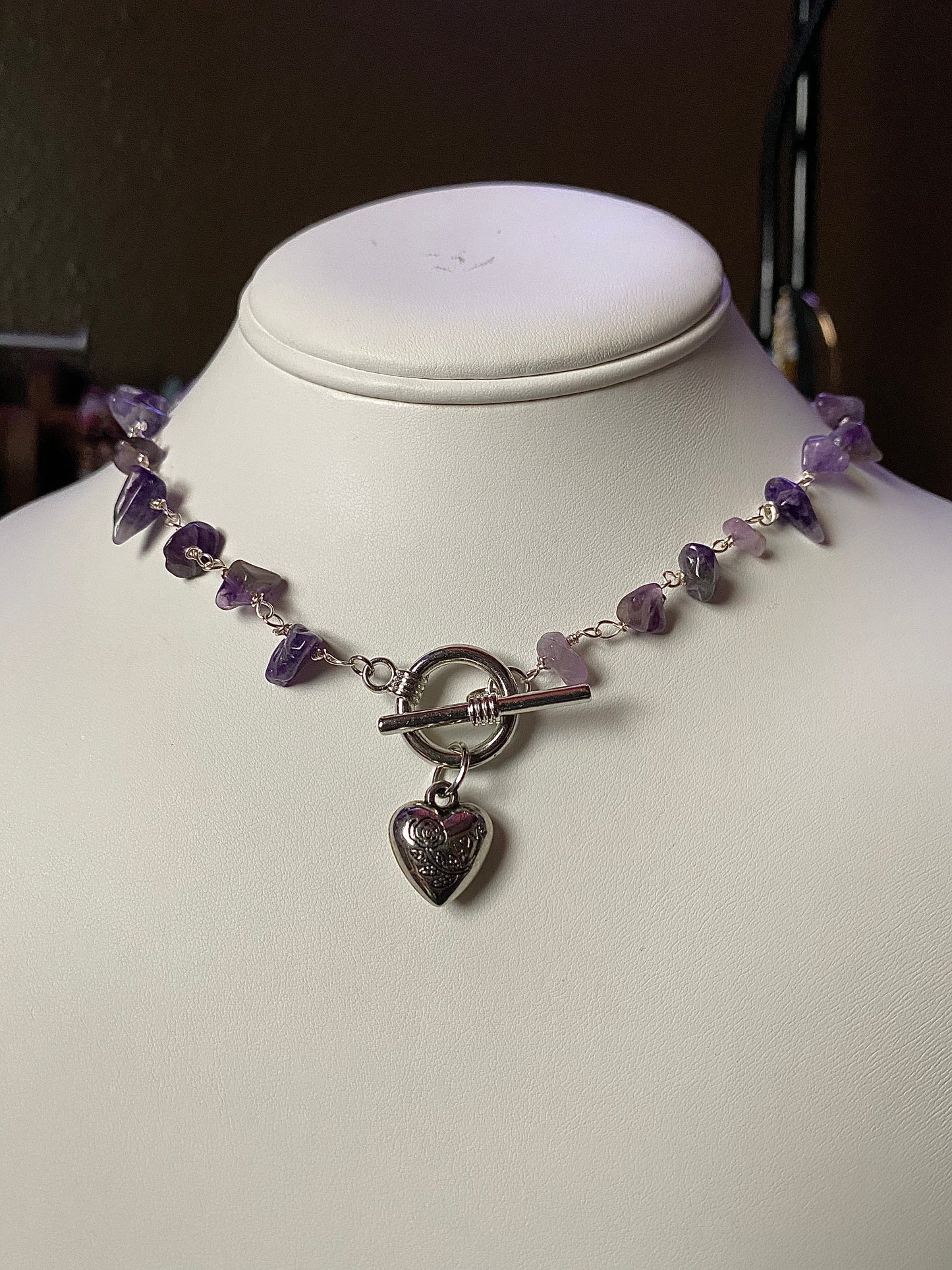 Amethyst Choker