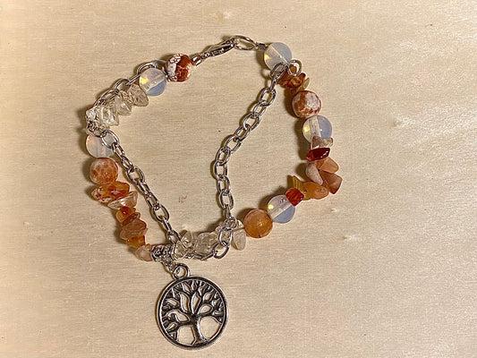 Carnelian x Opal Tree Of Life