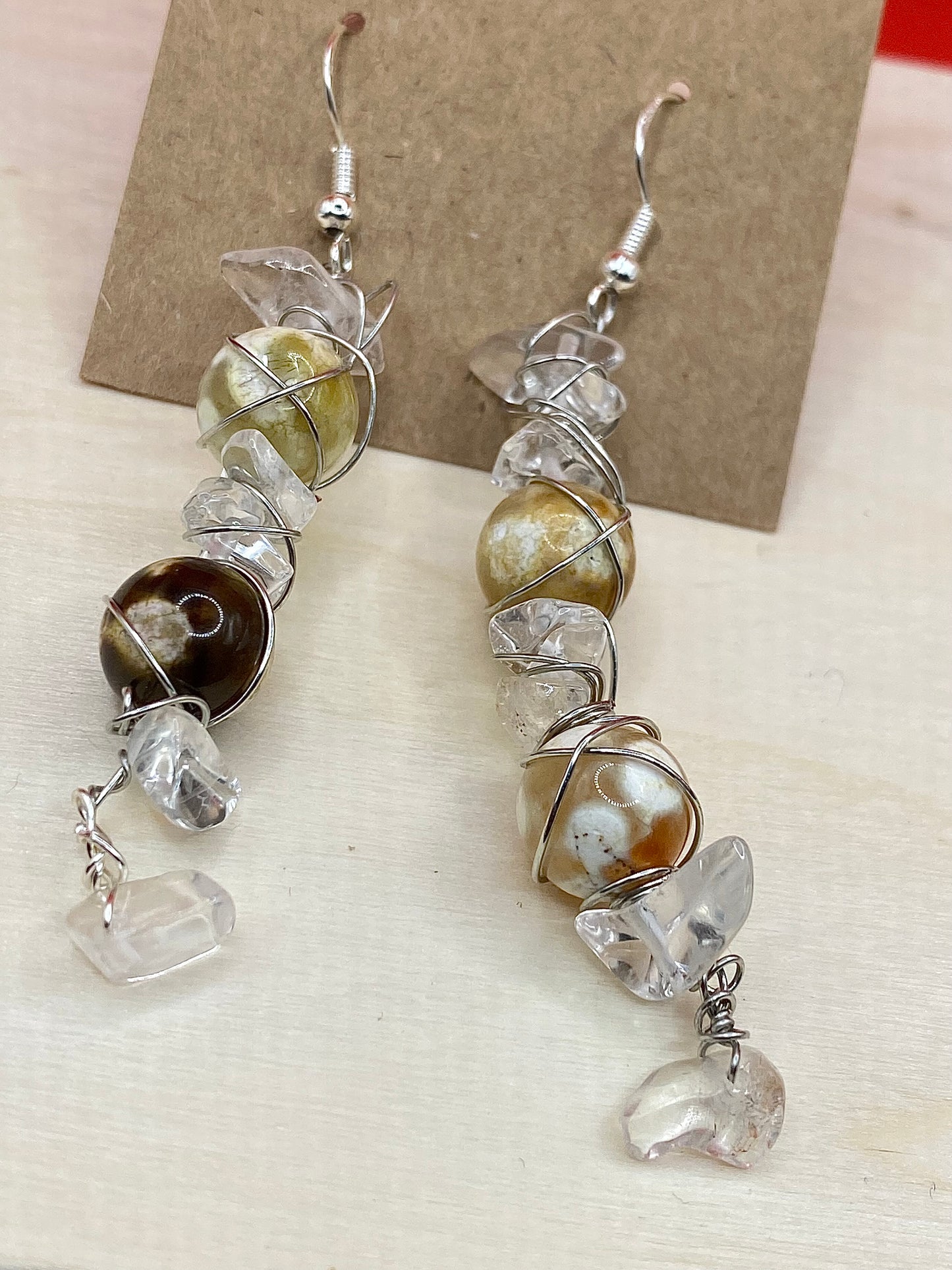 Wire Wrapped Earrings
