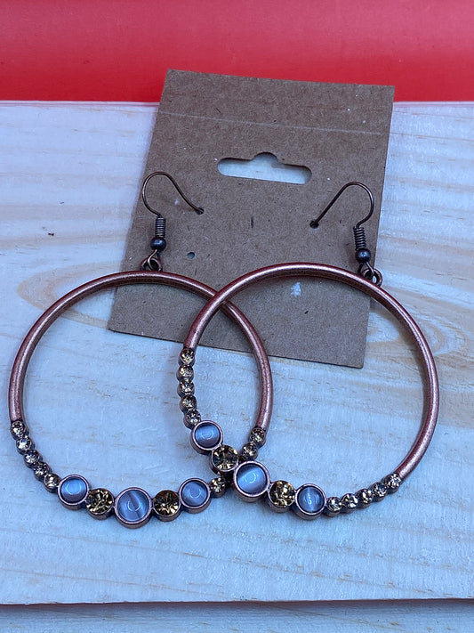 Cat Eye Hoops