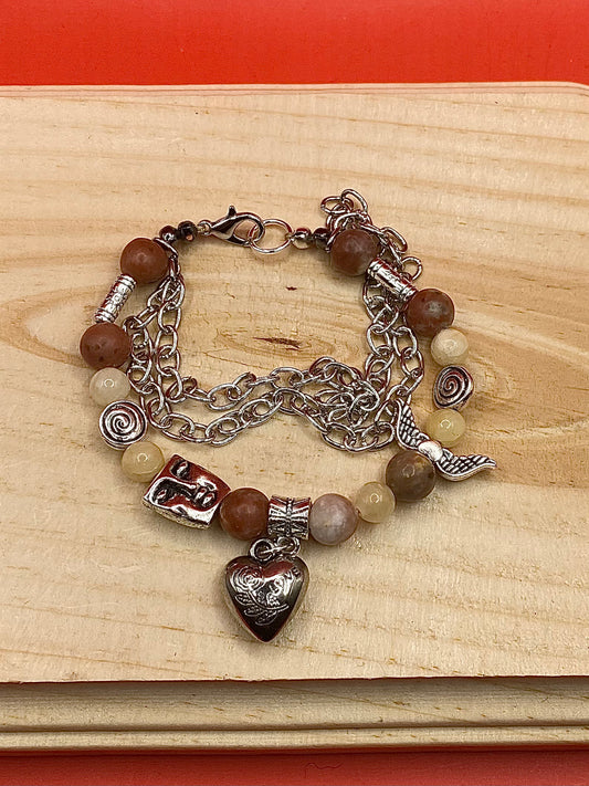 Double Chained Heart