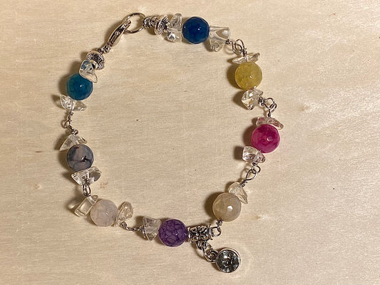 Multi- Color Charm bracelet