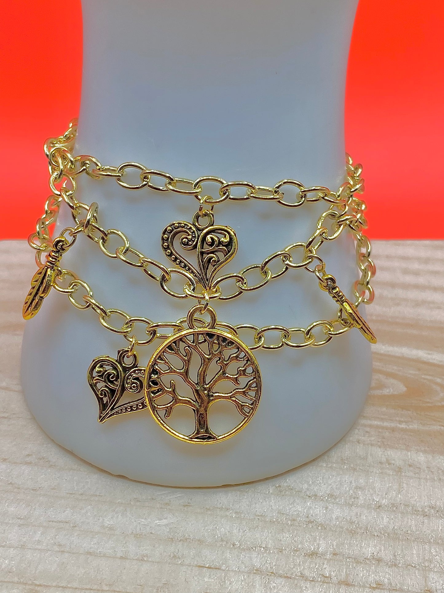 Golden charm Bracelet
