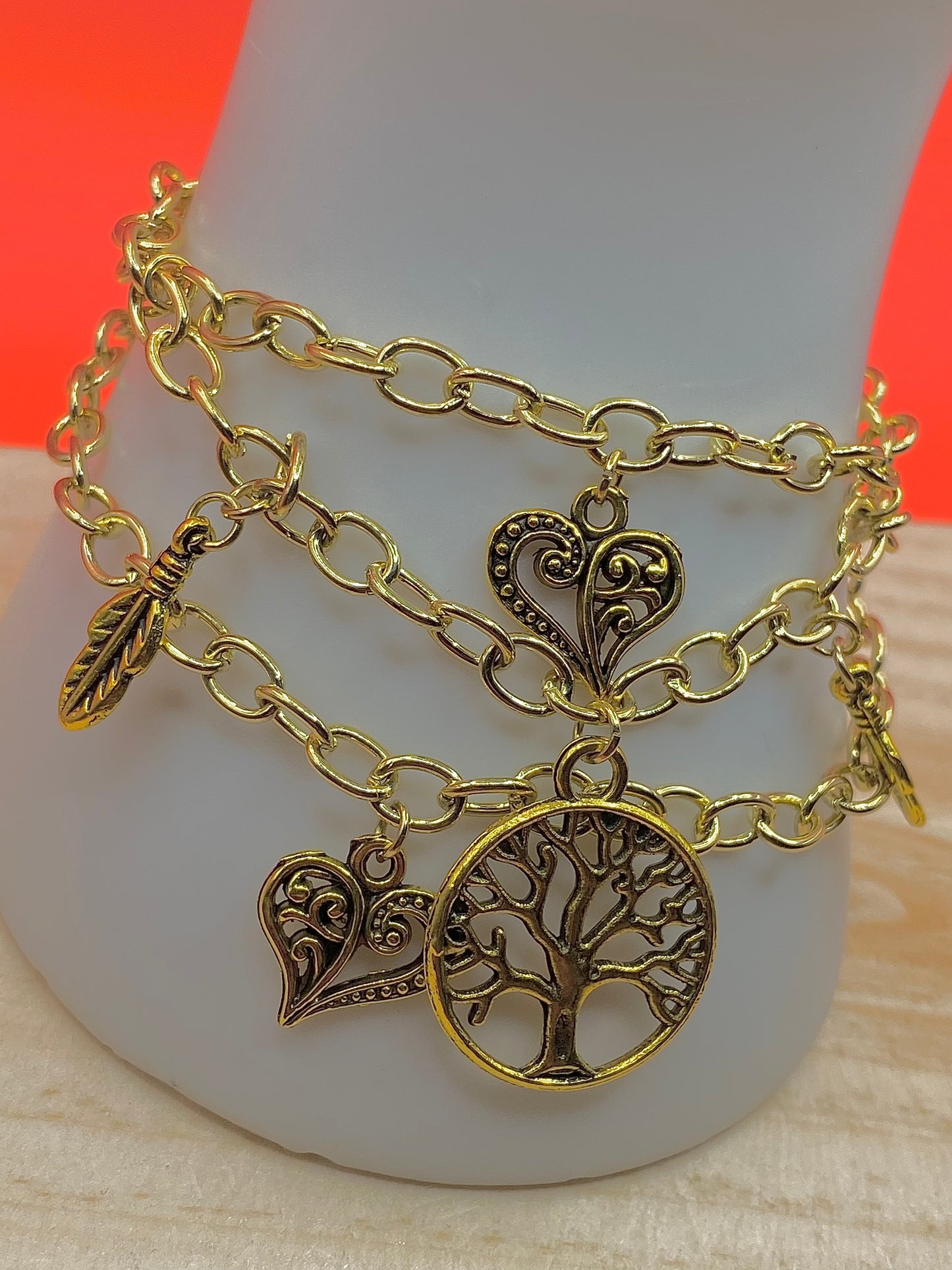 Golden charm Bracelet