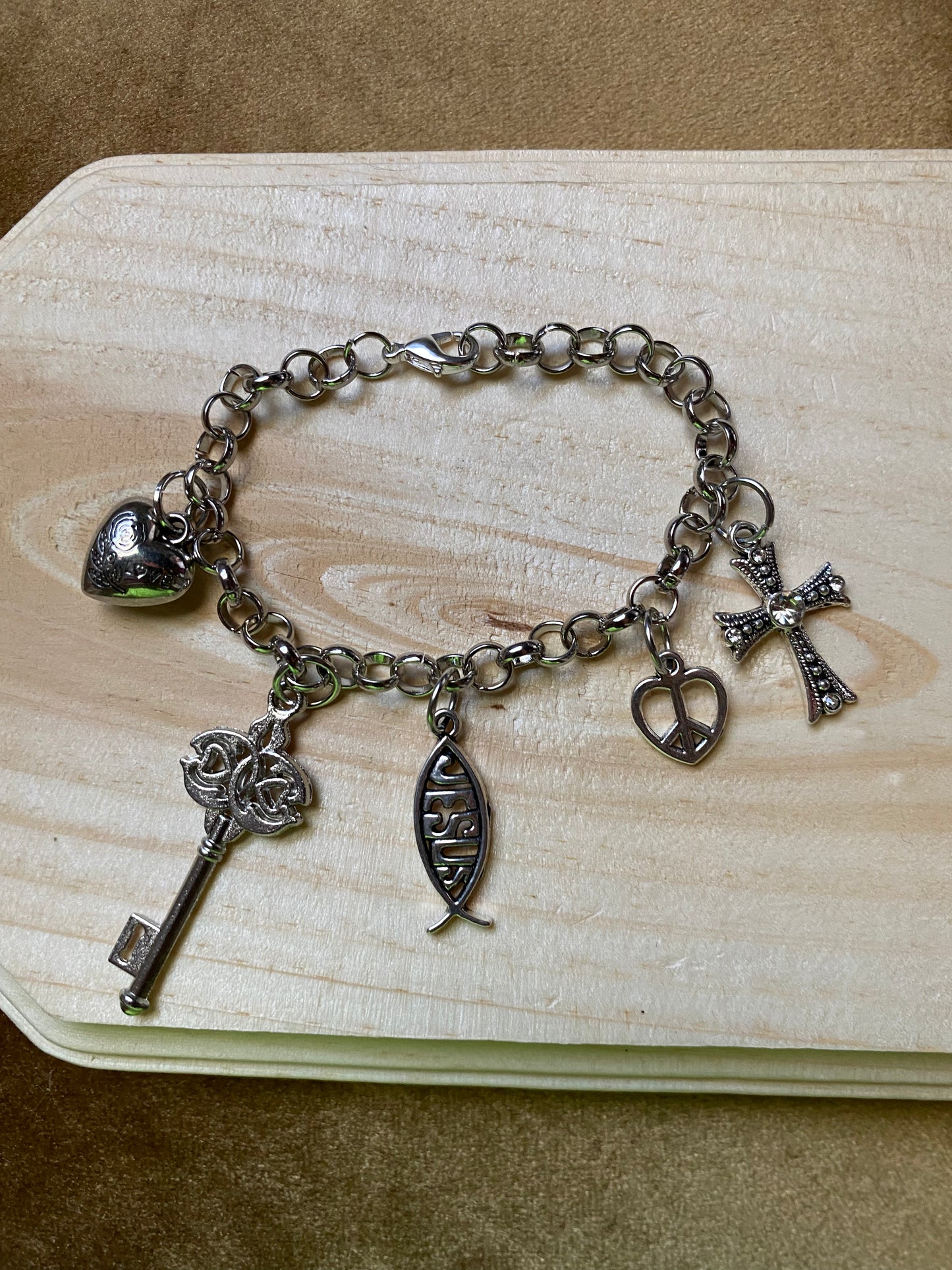 Jesus Charm Bracelet 2