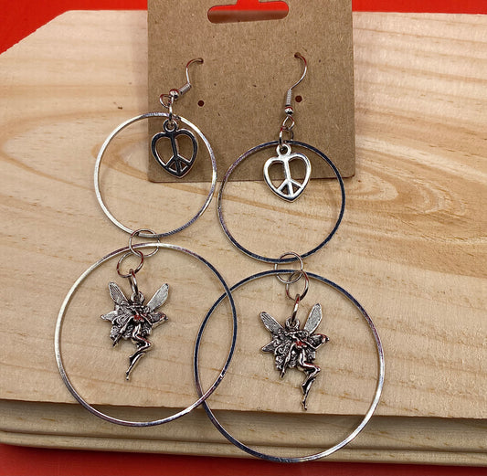 Double Hooped Earrings