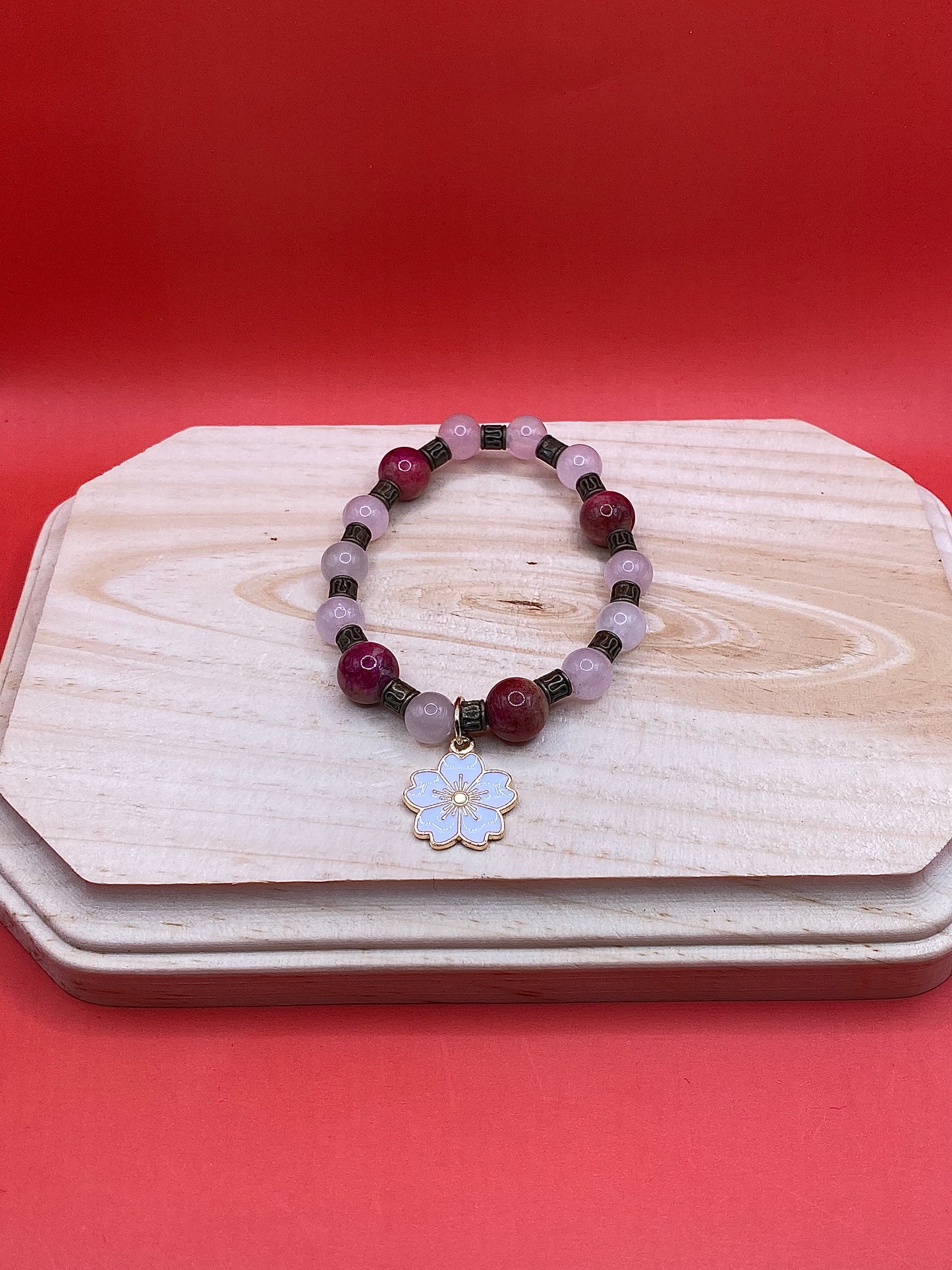 Rustic Pink Flower (#2)