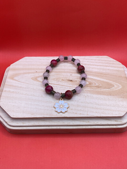 Rustic Pink Flower (#2)