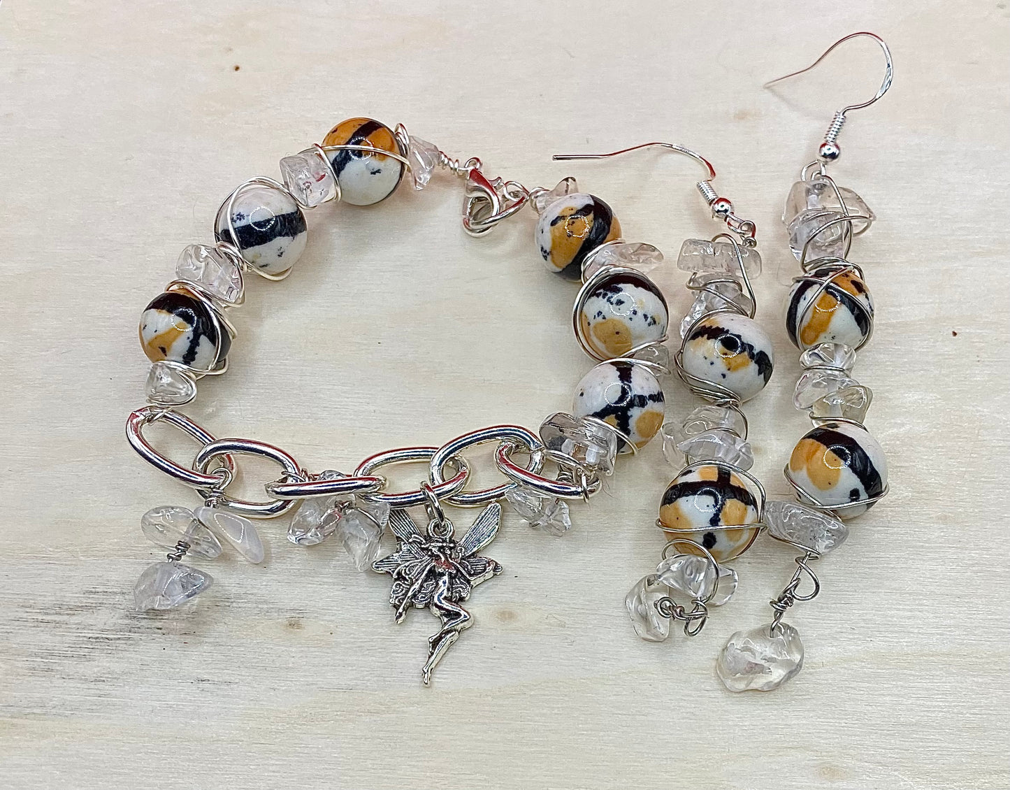 Orange x white x Black Fairy set