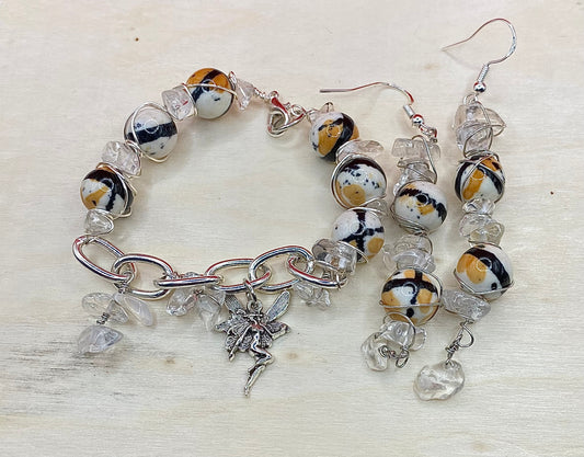 Orange x white x Black Fairy set