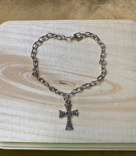 Cross Anklet